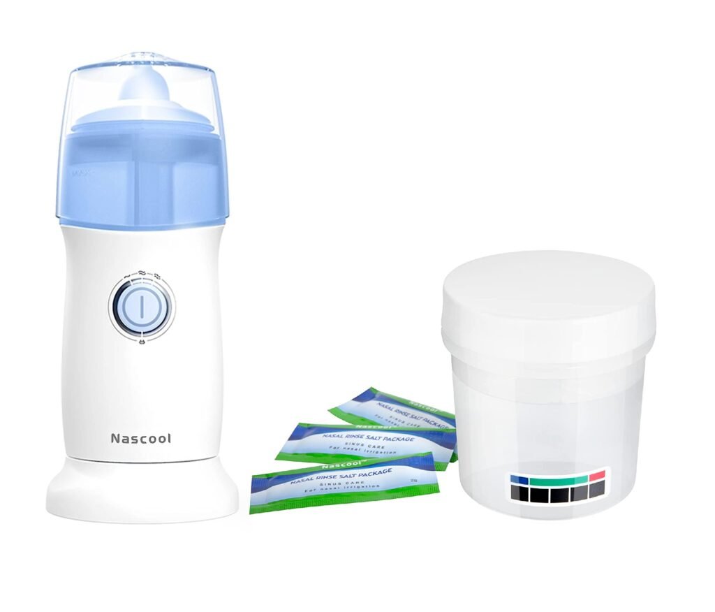 جهاز الري الأنفي لتنظيف الممرات الأنفية وإزالة المخاط والحساسية